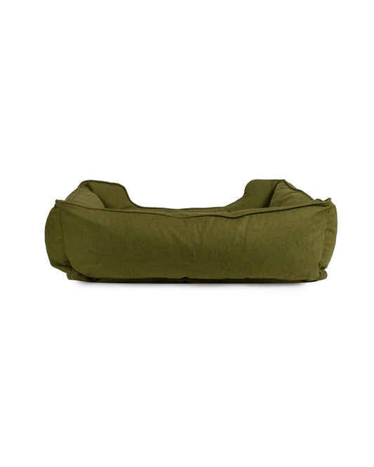 Paintflower Kuddler Pet Bed - Moss