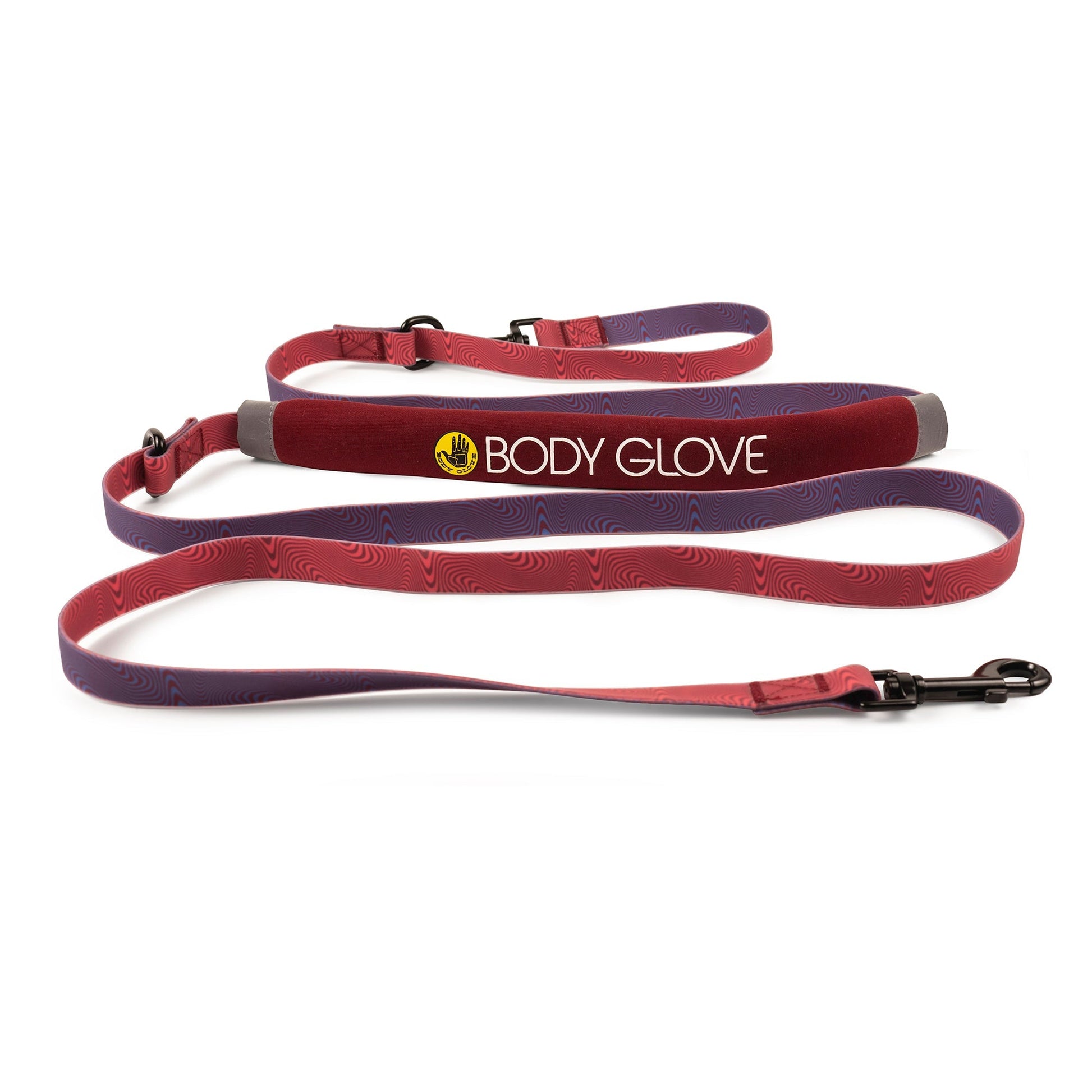 Beach Walk Convertible Pet Leash - Burgundy