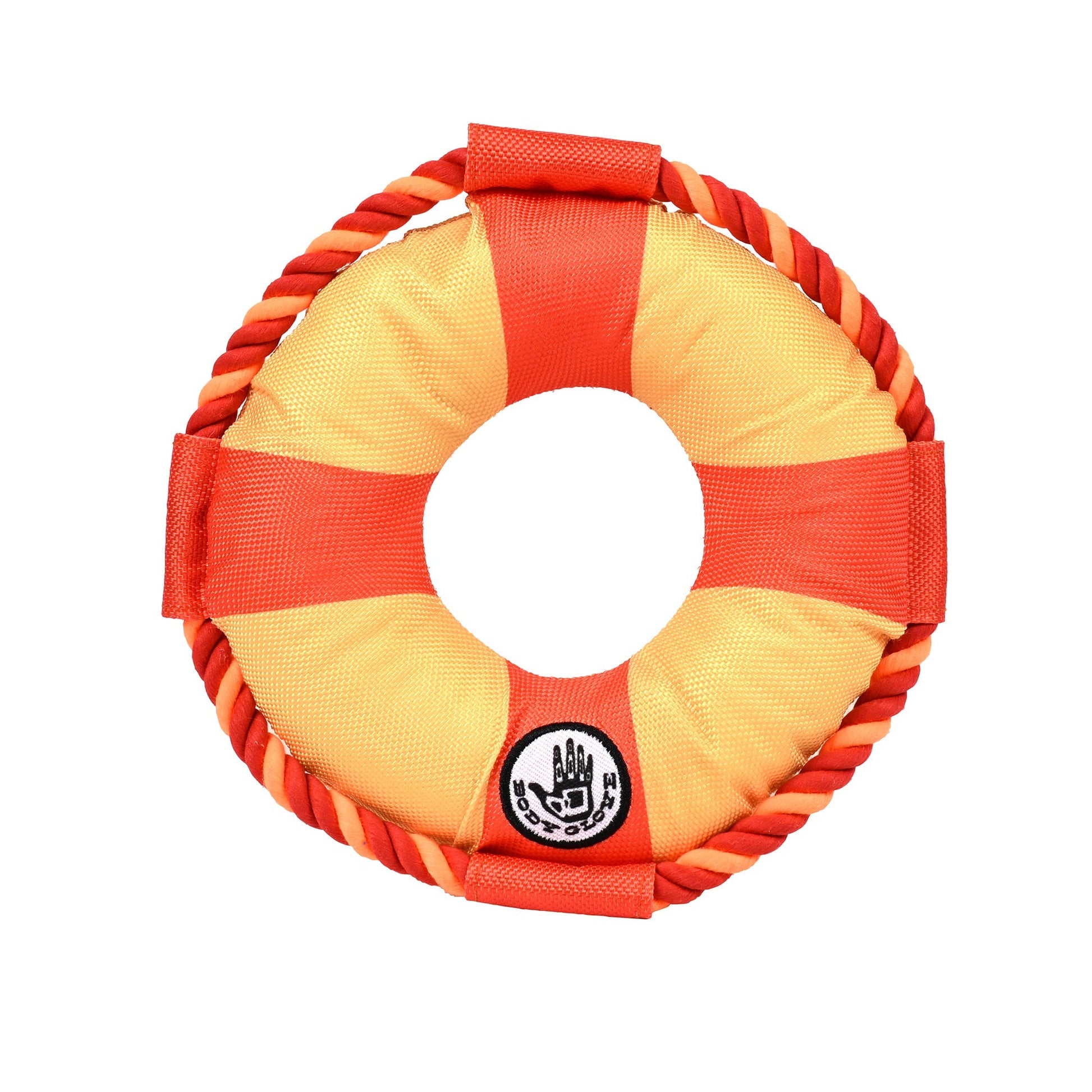 Life Ring Dog Toy - Orange