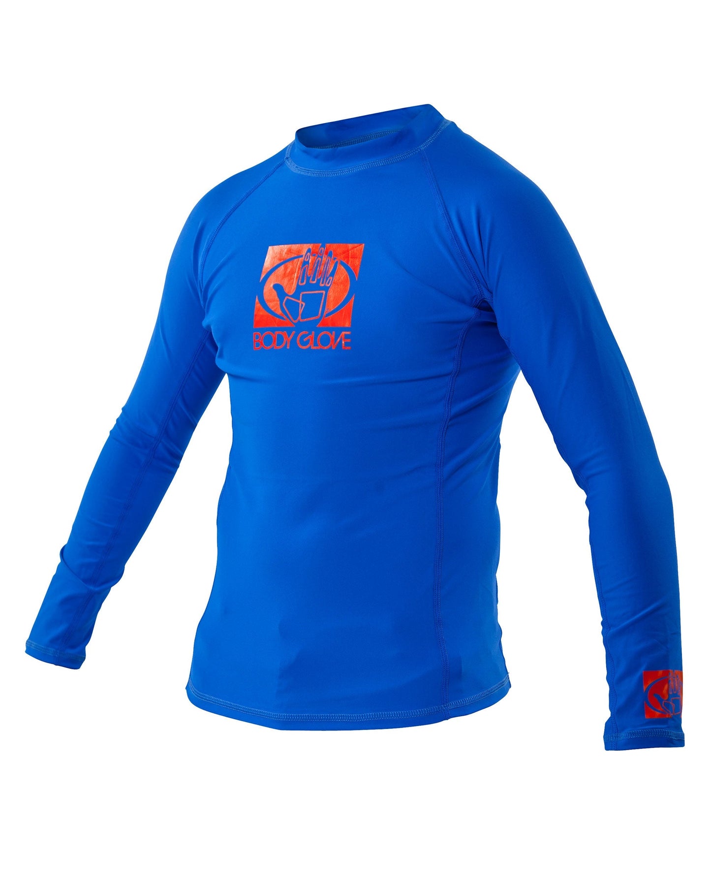 Basic Junior Long-Arm Lycra Rash Guard - Royal