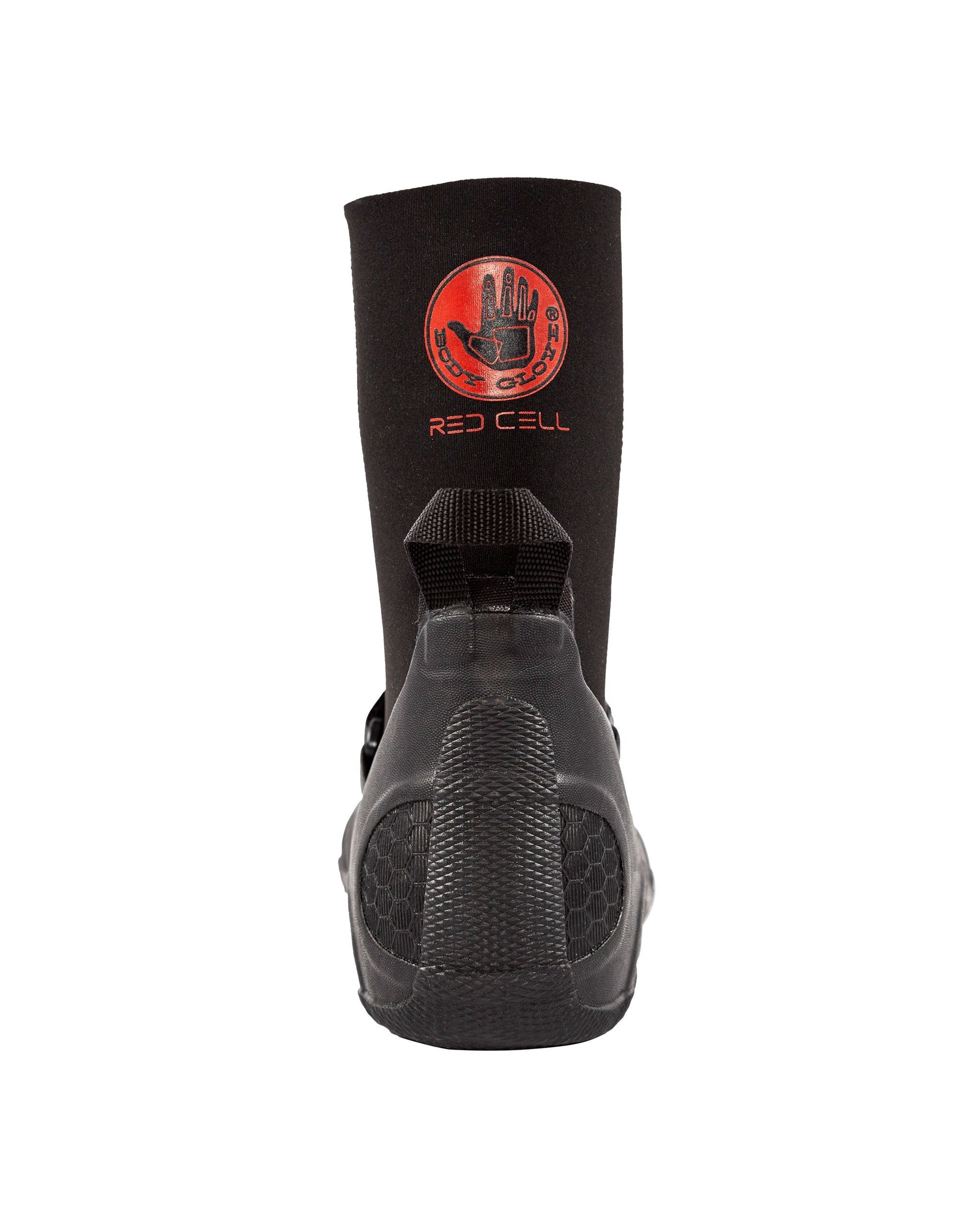 5mm Red Cell Bootie - Black