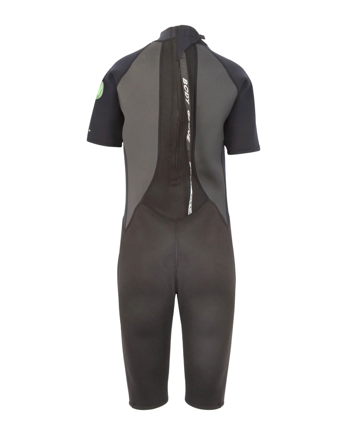 Junior Pro 3 Back Zip Springsuit 2/1mm - Black