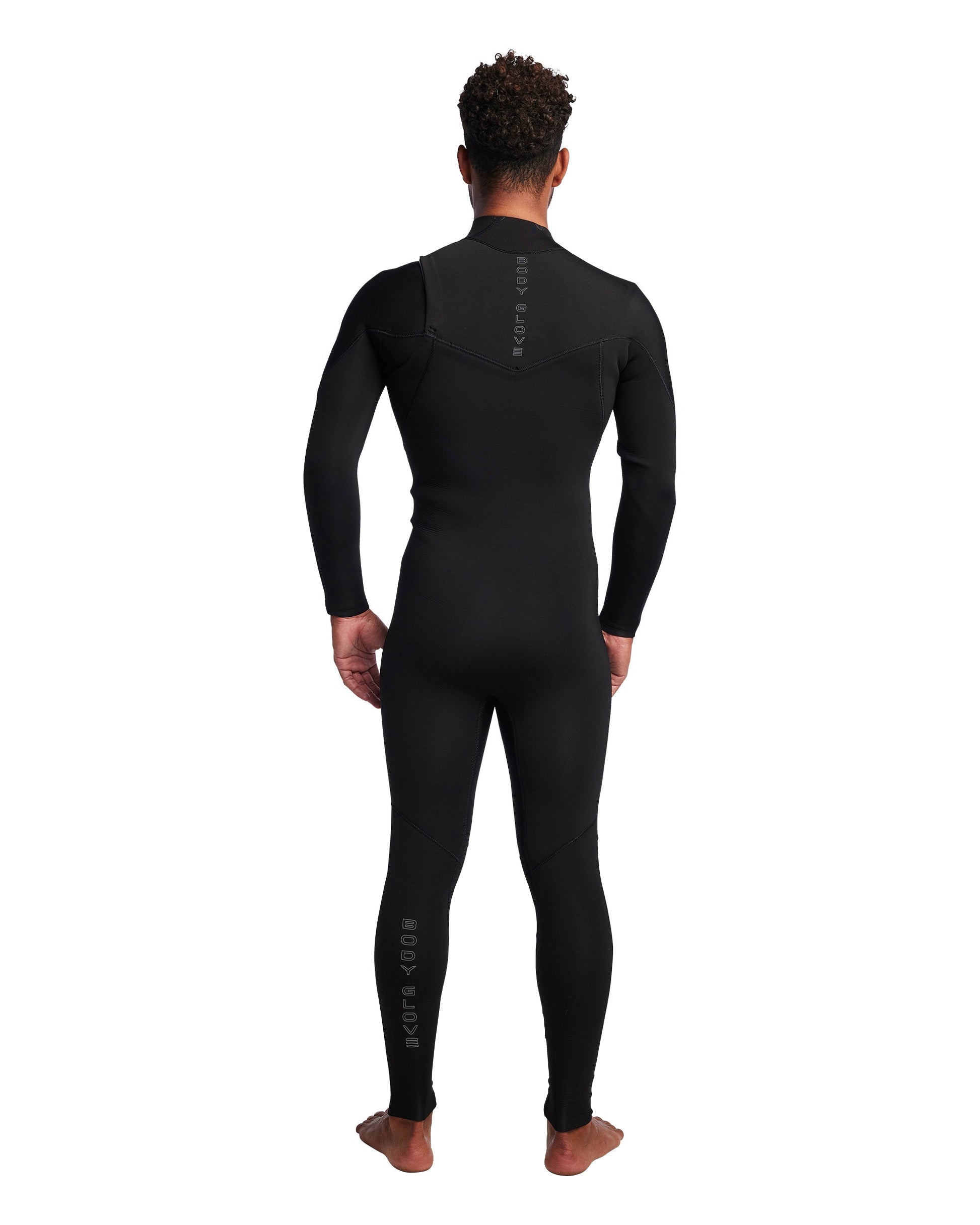 Men's Gold Cell 2/2mm Slant Zip Fullsuit - Black