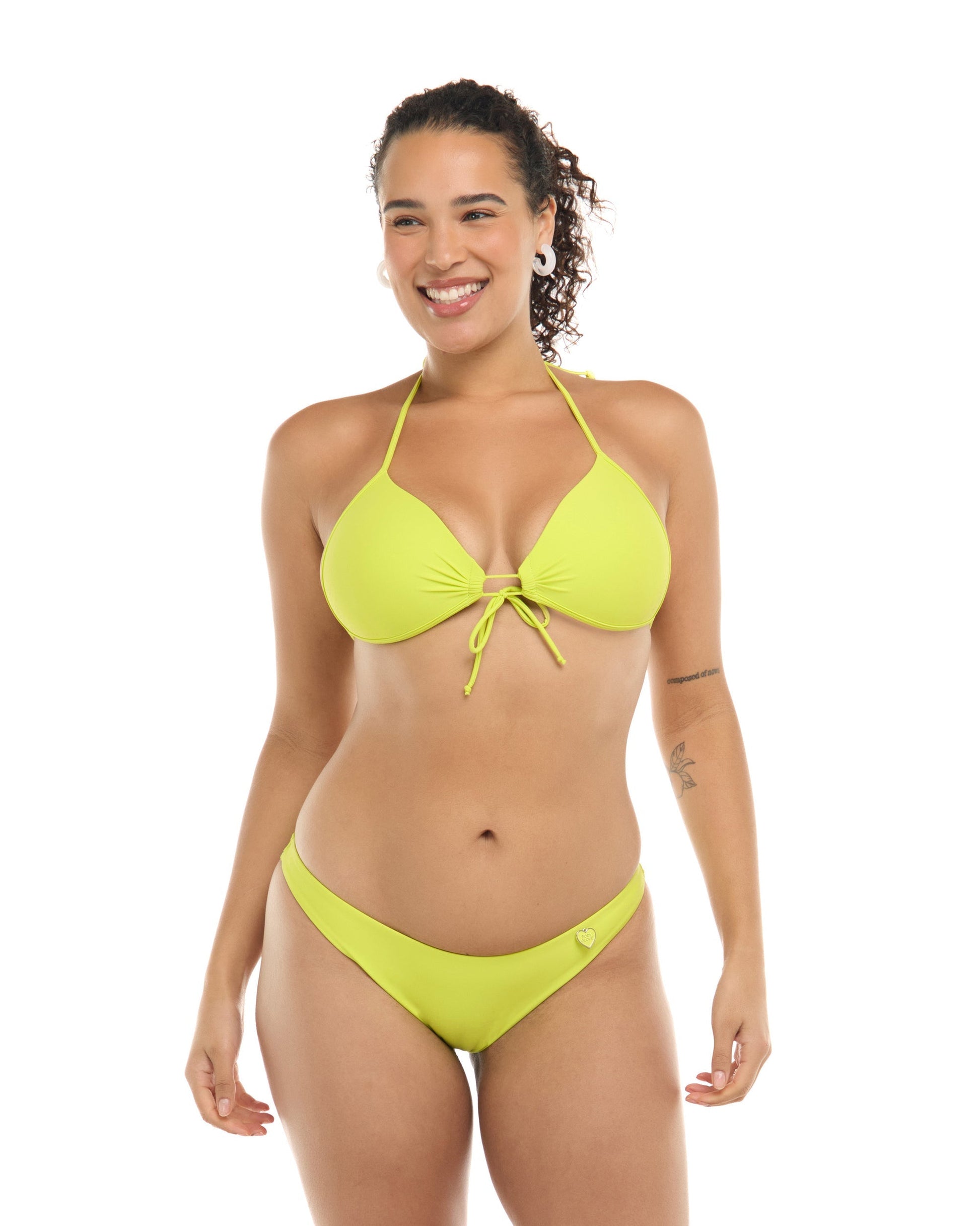 Smoothies Baby Love Bikini Top - Key Lime