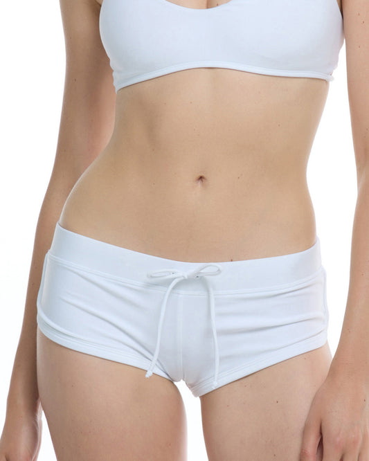 Smoothies Sidekick Boy Short Swim Bottom - Snow