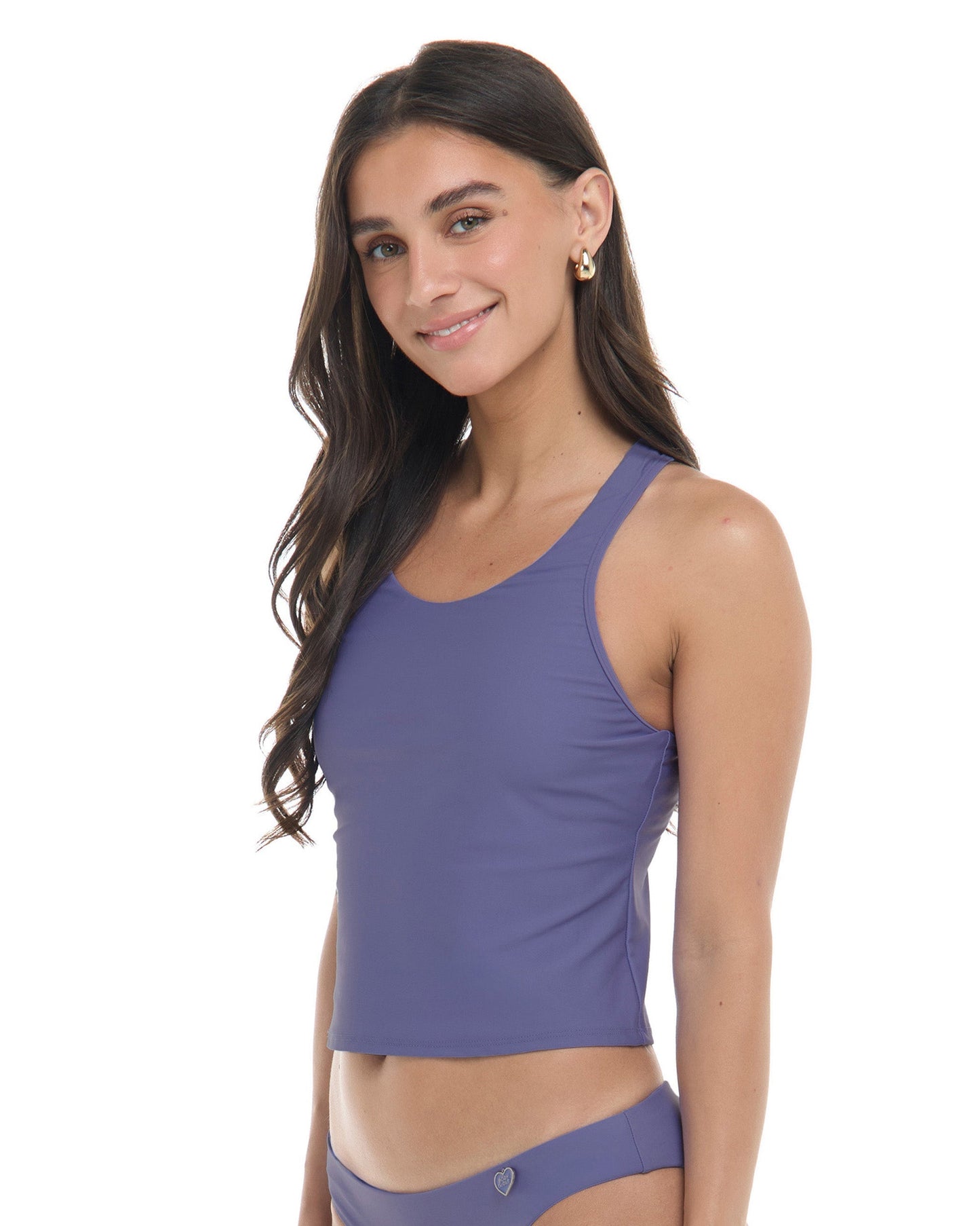 Smoothies Reva Crop Top - Iris