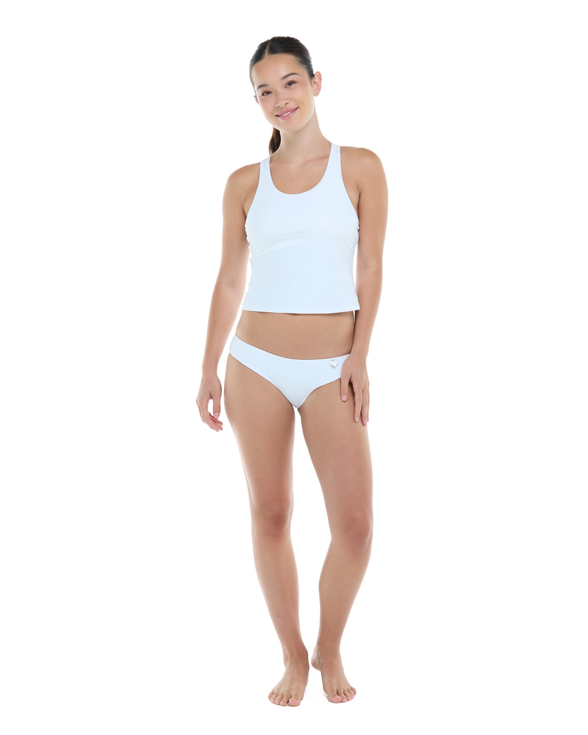 Smoothies Reva Crop Top - Snow