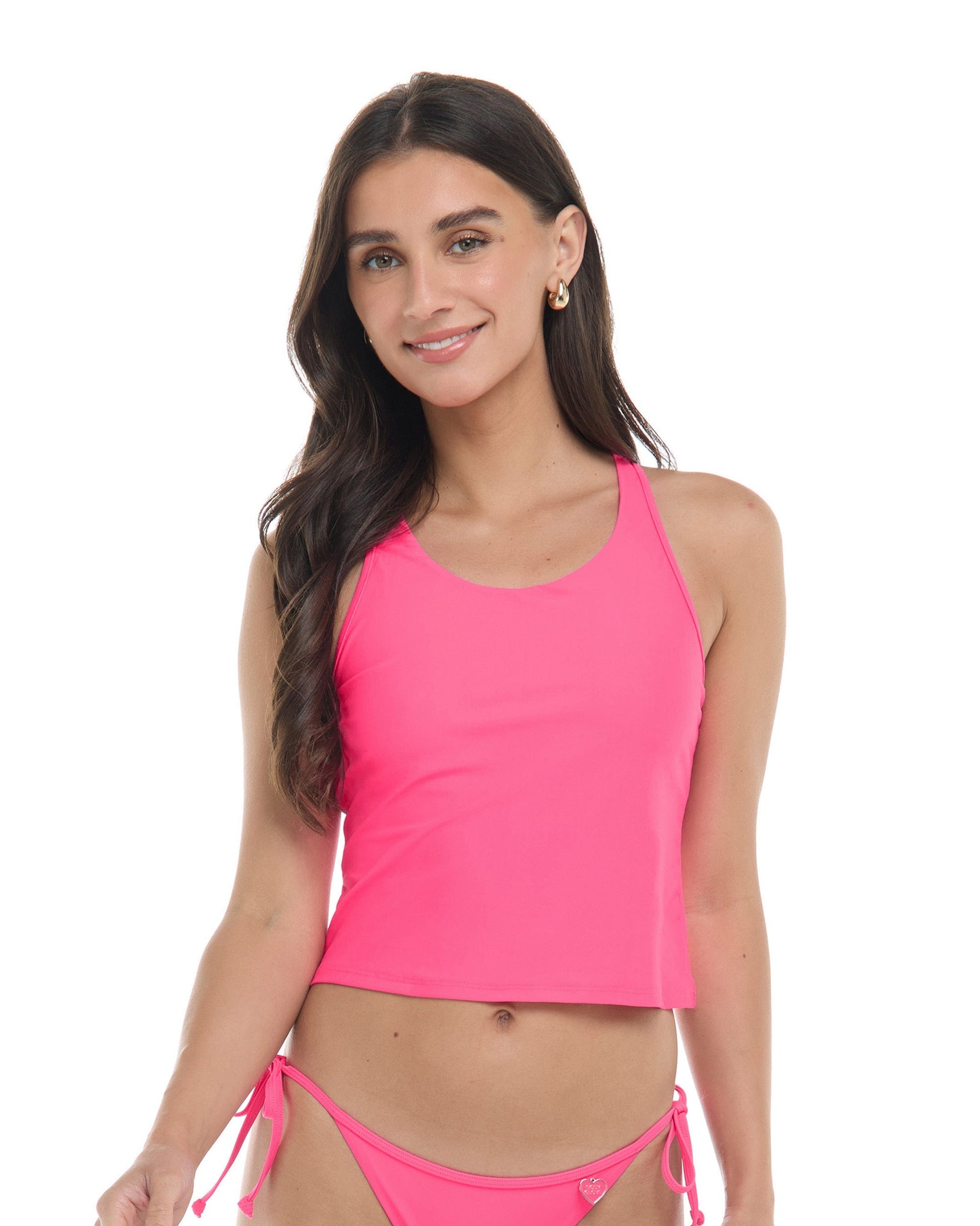 Smoothies Reva Crop Top - Bubble Gum