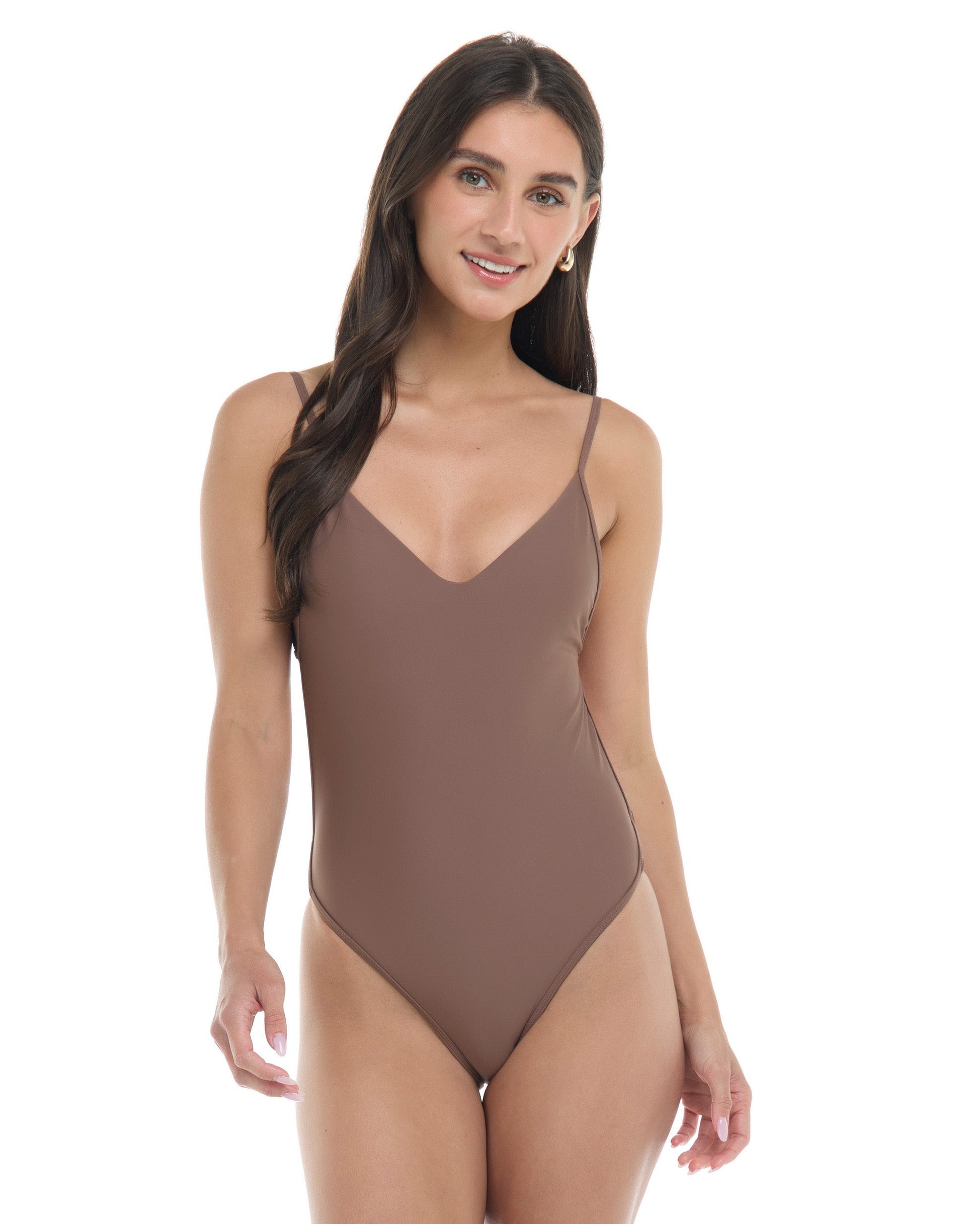 Smoothies Claire One-Piece Swimsuit - Latte