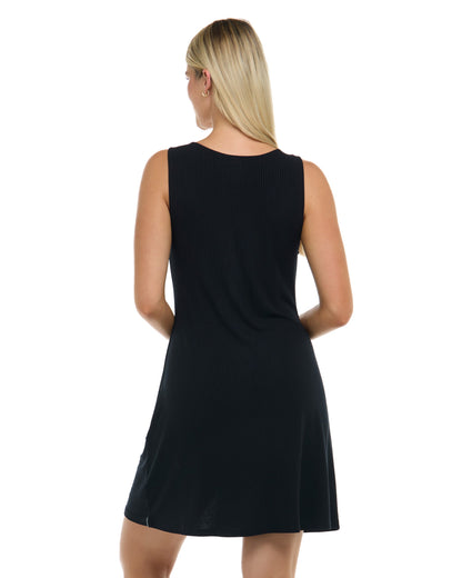 Cora Cover-Up Dress - Black