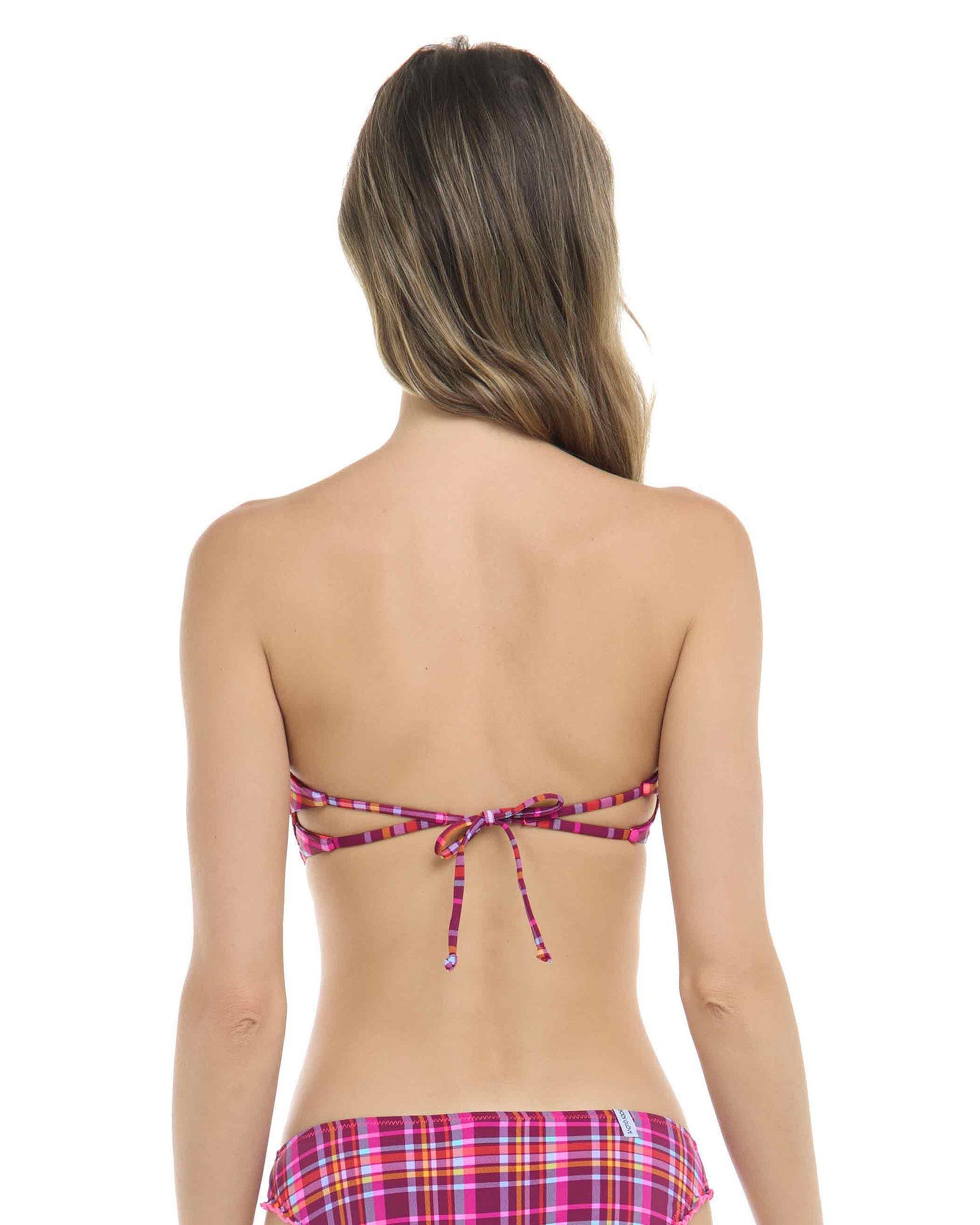 Bonnie Juno Bandeau Top - Plum