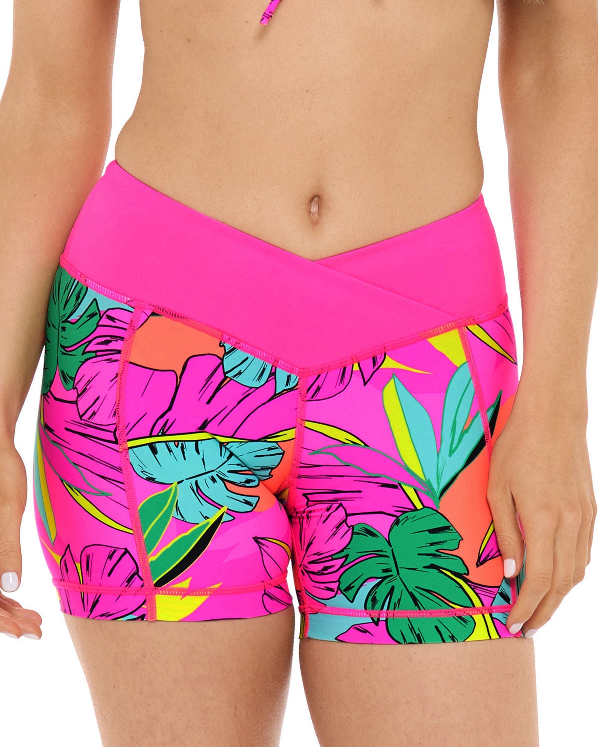 Tulum Cross-Over Speedy Short - Bubble Gum