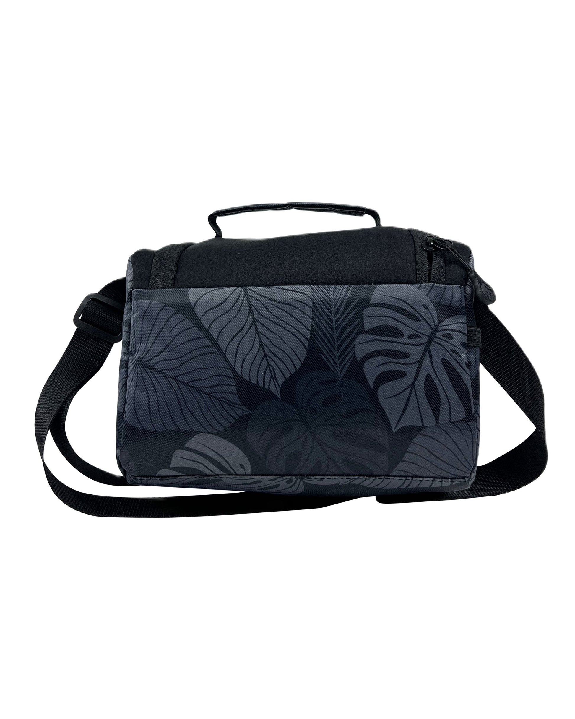 Zip Top Lunch Tote - Black