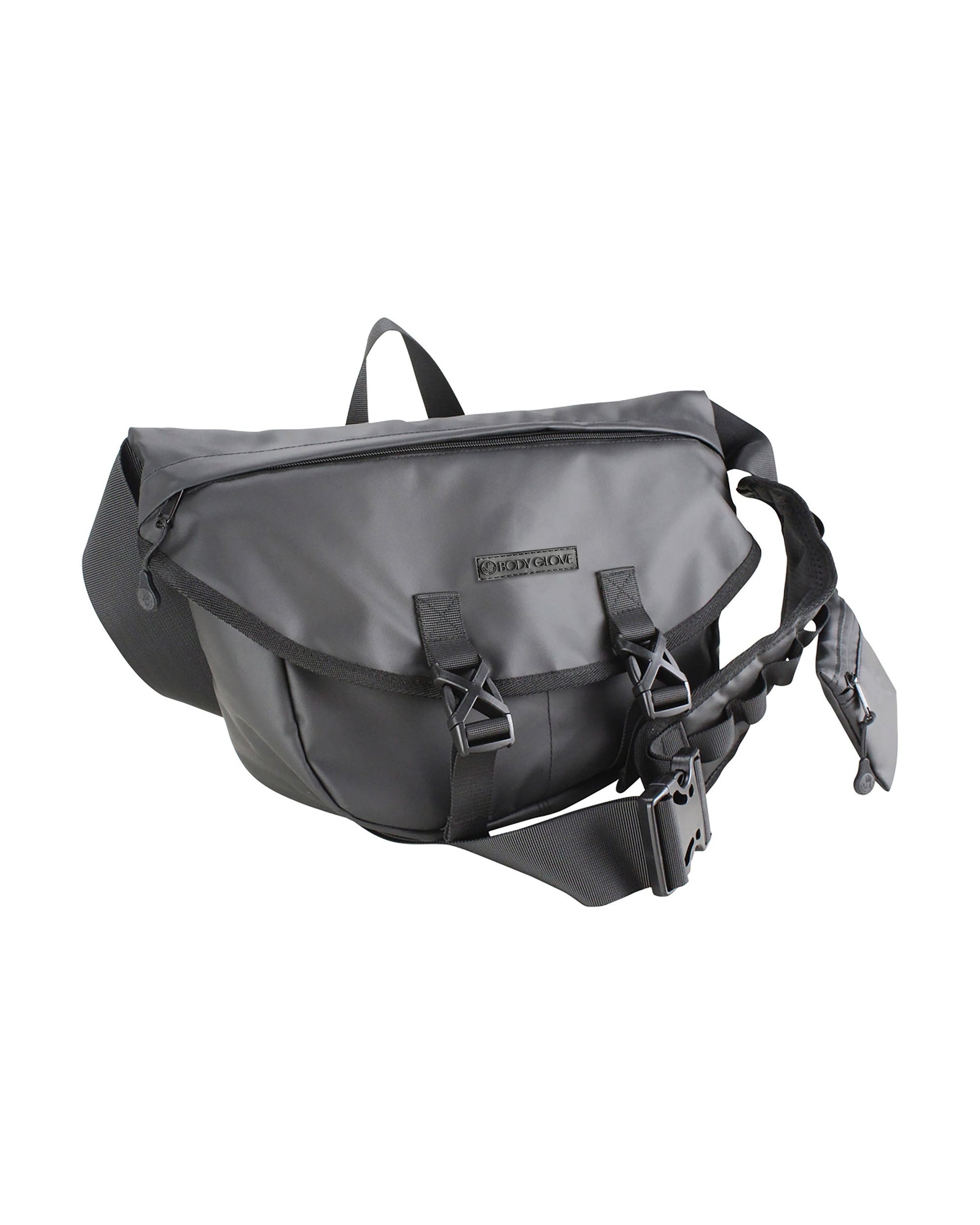Taluca Messenger with Pouch - Black