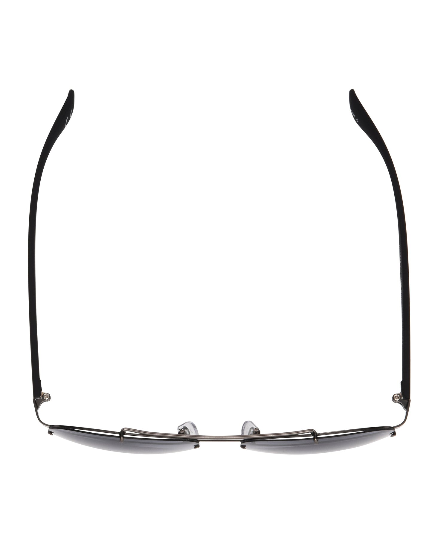 Rush Polarized Aviator Sunglasses - Gunmetal/Black