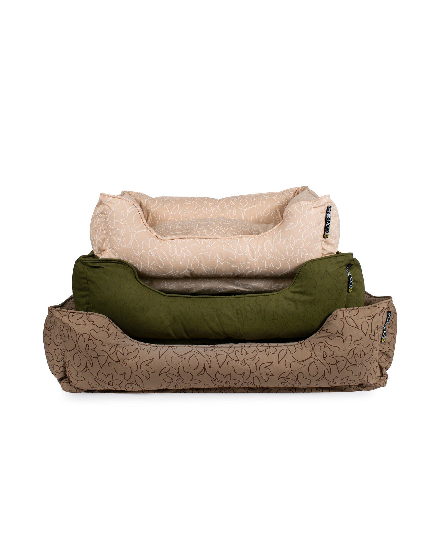 Paintflower Kuddler Pet Bed - Moss