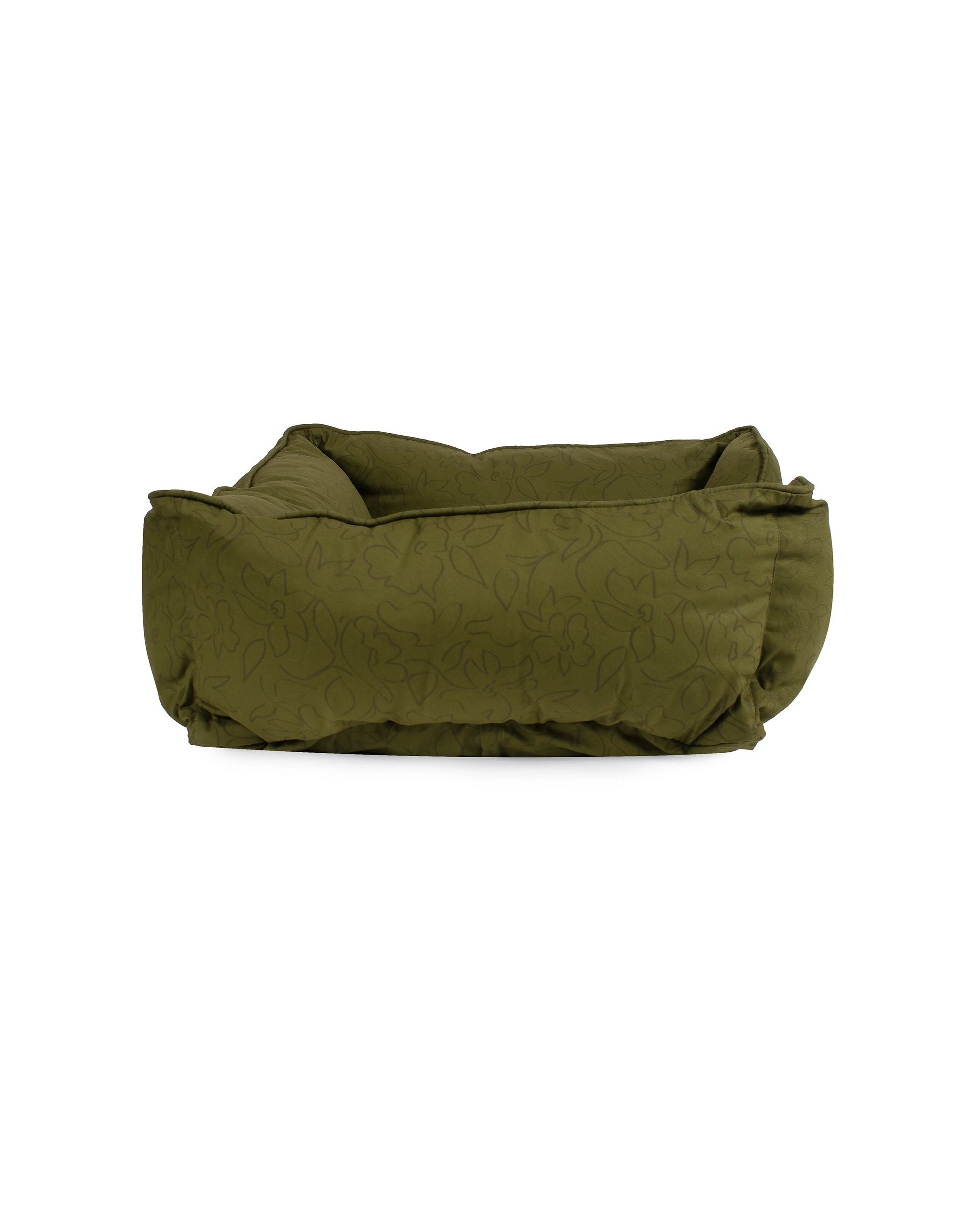 Paintflower Kuddler Pet Bed - Moss