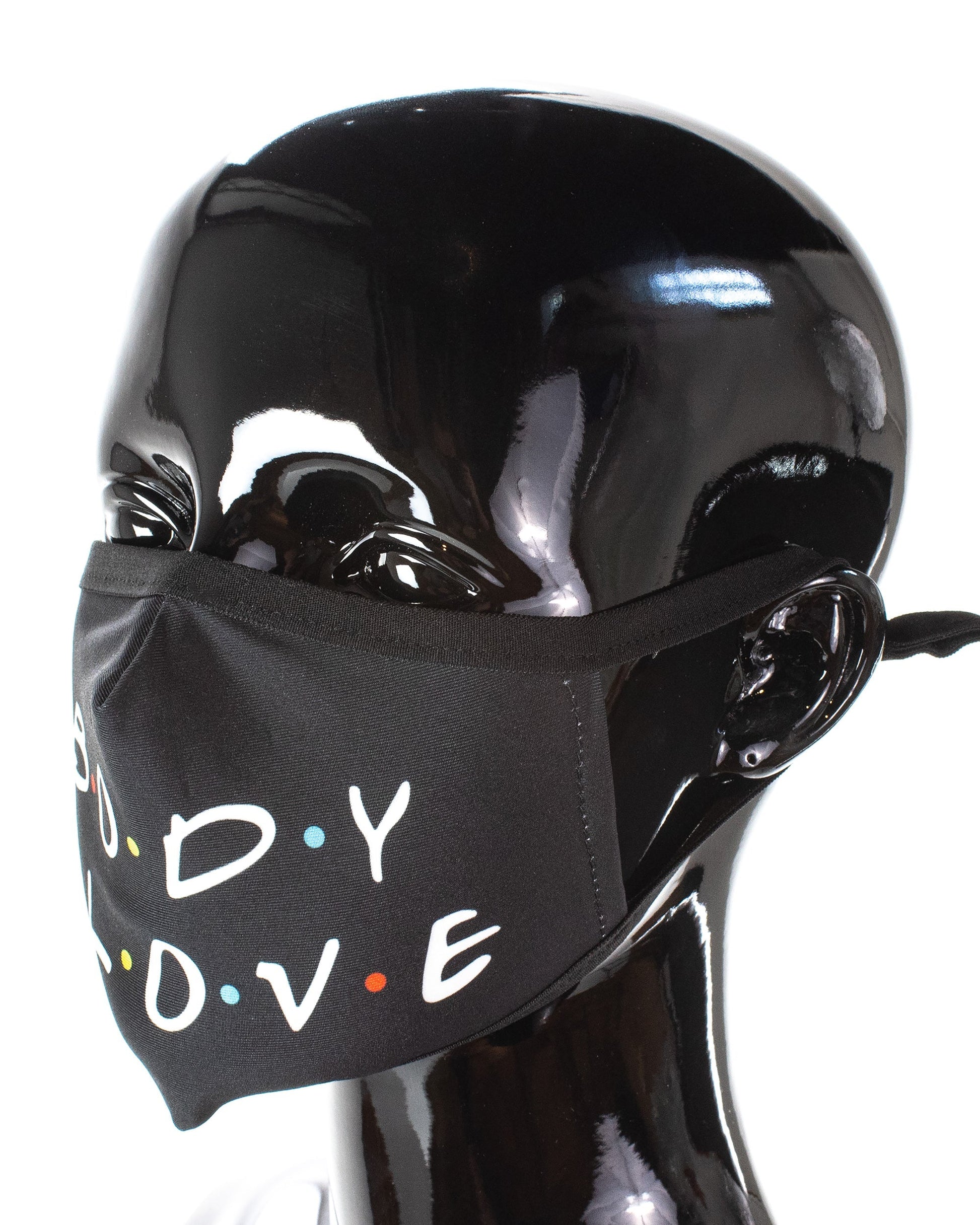 Women's 3-Piece Face Mask Set - Ombre, Logo Print, Palm